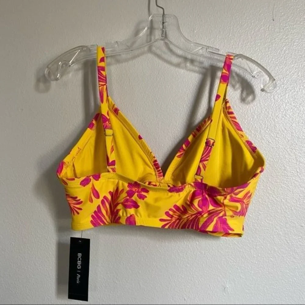 BCBG Paris Floral Bikini Swimsuit